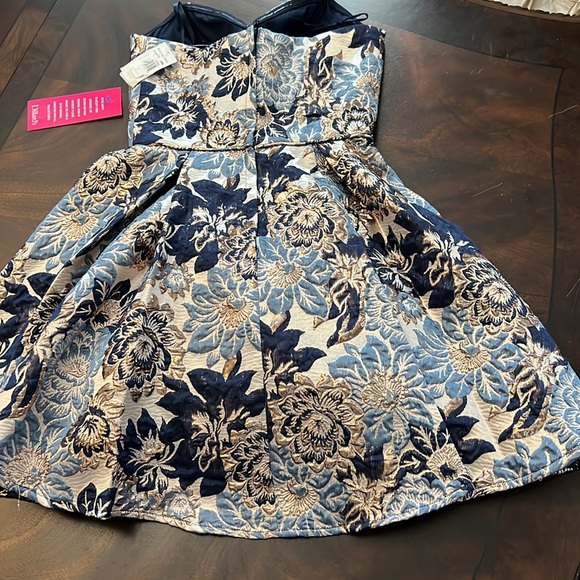 BLONDIE Sleeveless Mini Fit + Flare Dress. - Picture 13 of 15